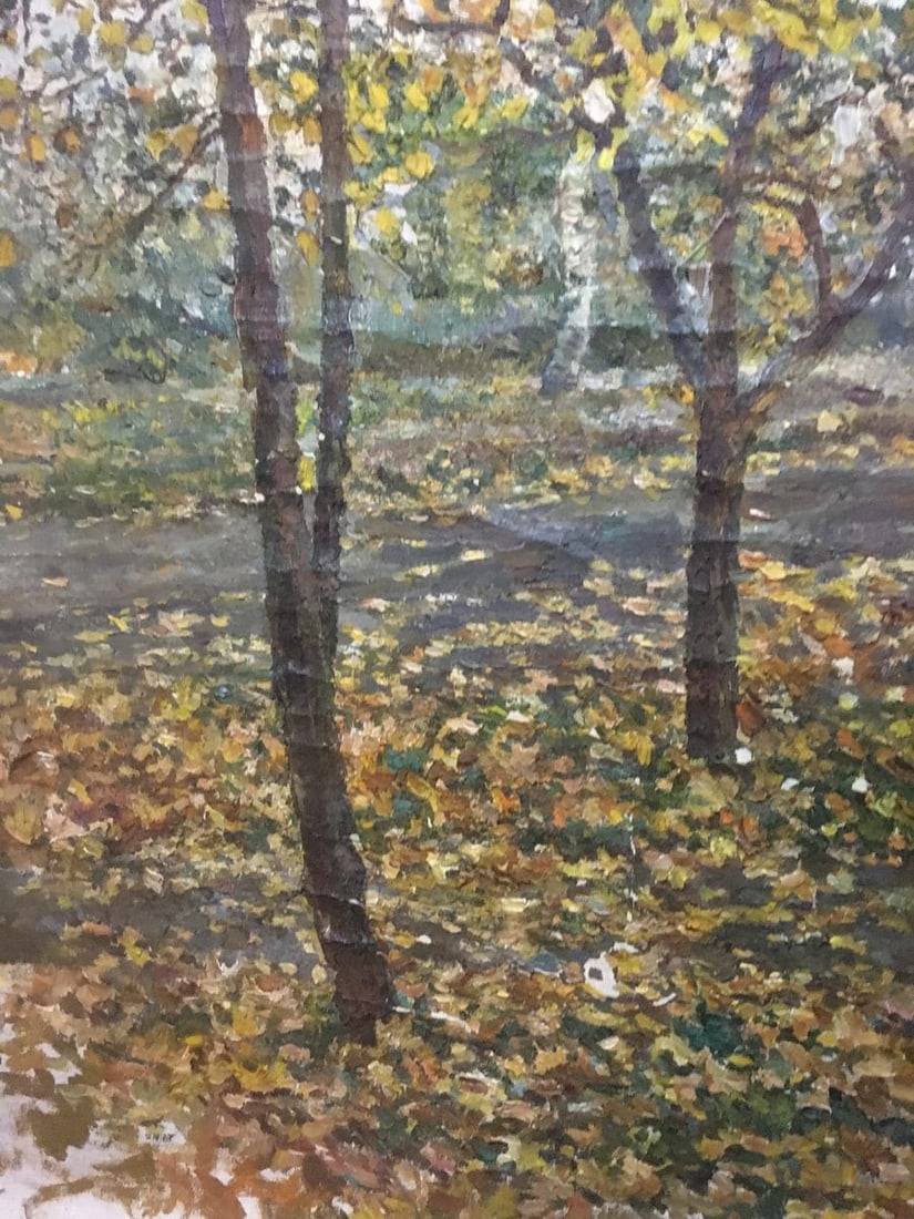 Oil painting Fall has come Palazhchenko Irina - 5