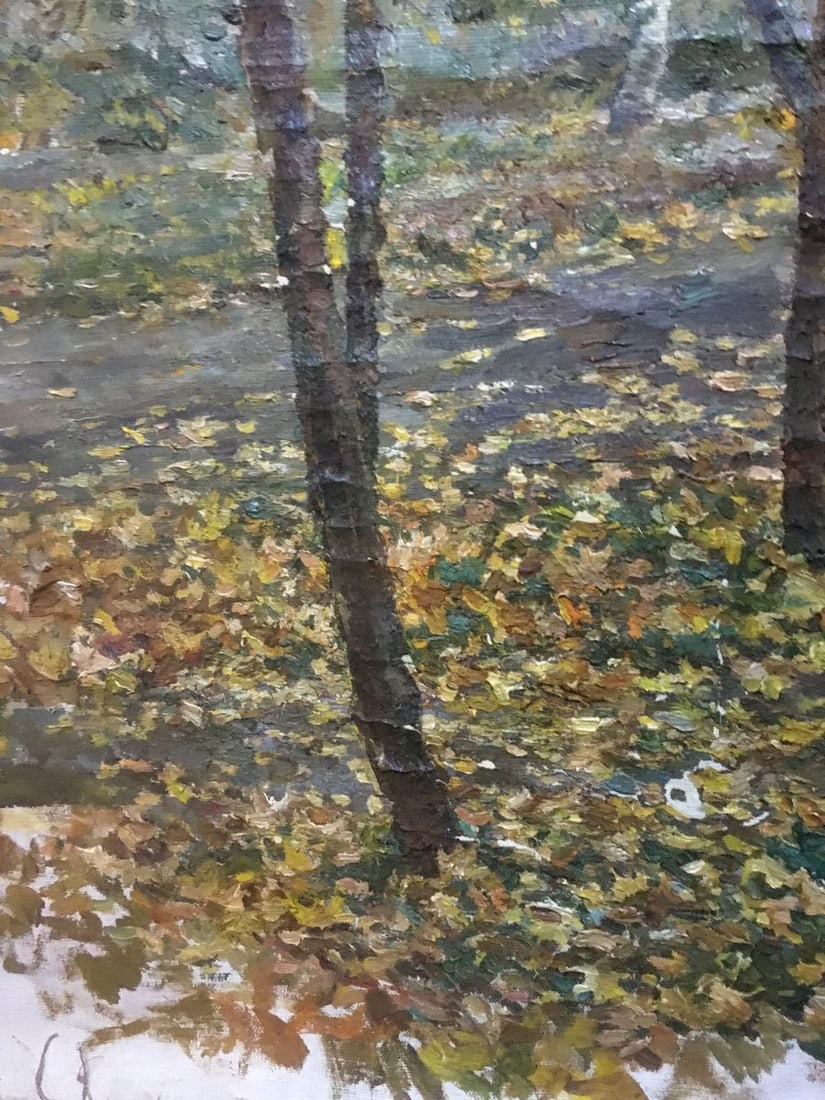 Oil painting Fall has come Palazhchenko Irina - 6