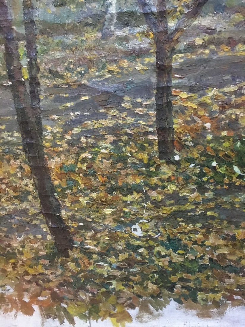 Oil painting Fall has come Palazhchenko Irina - 7