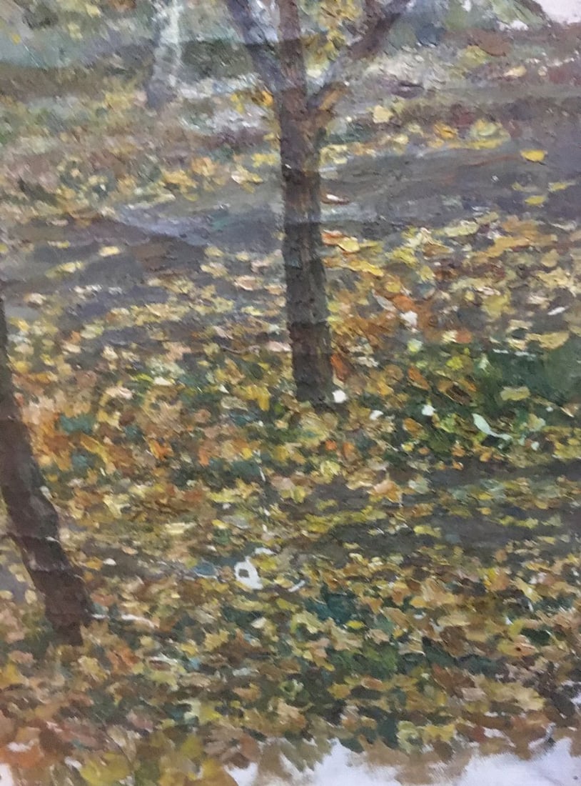 Oil painting Fall has come Palazhchenko Irina - 8