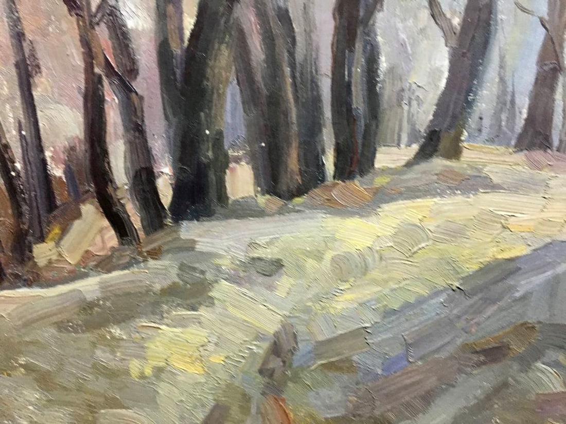 Oil painting Autumn forest Bloshenko Anatoly Mikhailovich - 3