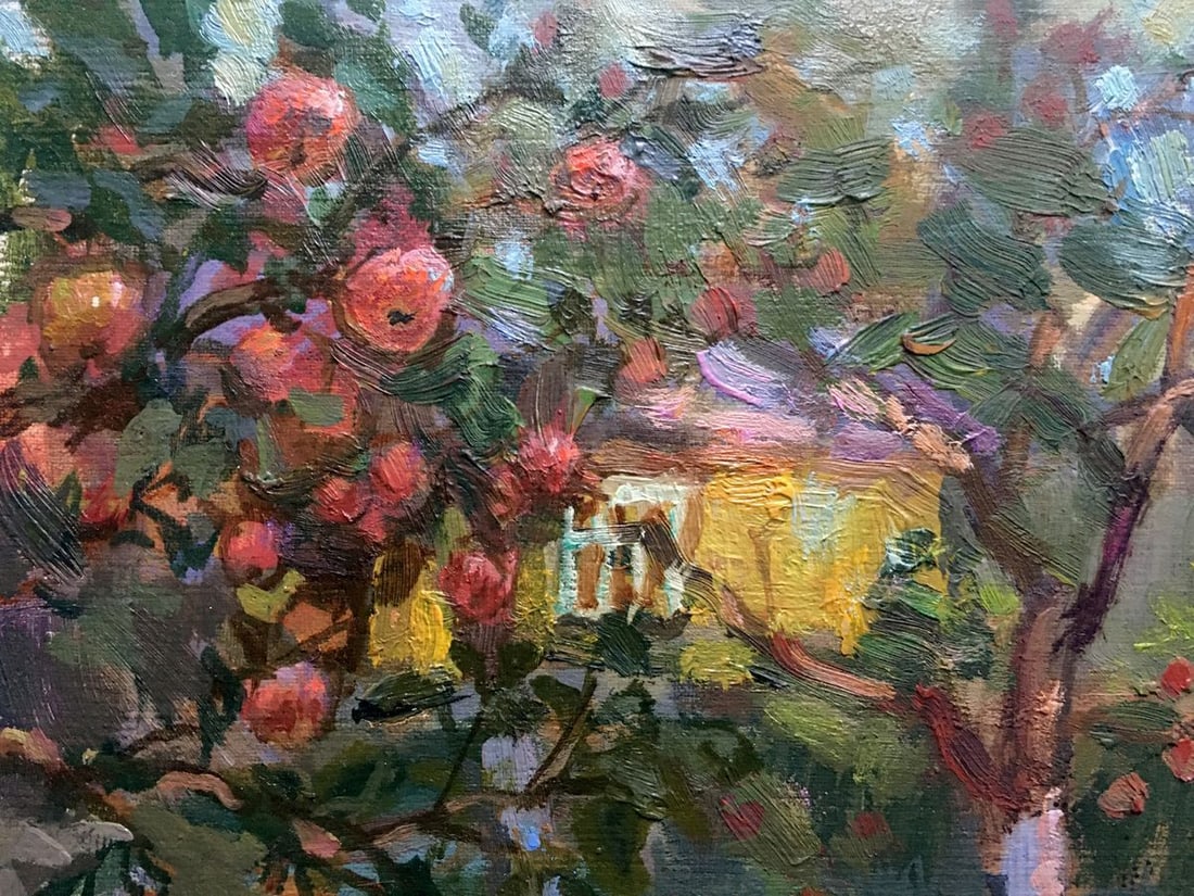 Oil painting First days of autumn Batrakov Vladimir Grigorievich - 6