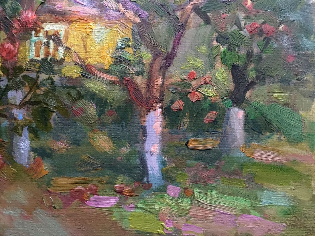 Oil painting First days of autumn Batrakov Vladimir Grigorievich - 7