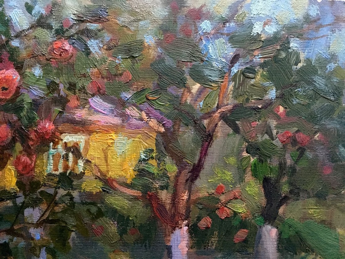 Oil painting First days of autumn Batrakov Vladimir Grigorievich - 8