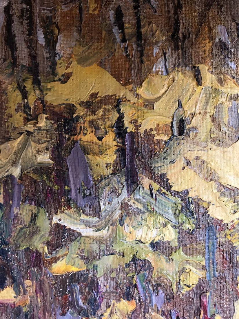 Oil painting Autumn forest Alexander Nikolaevich Cherednichenko - 10