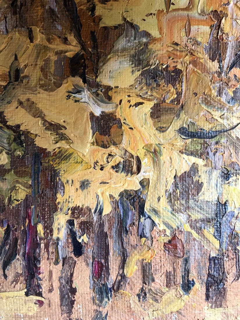 Oil painting Autumn forest Alexander Nikolaevich Cherednichenko - 6