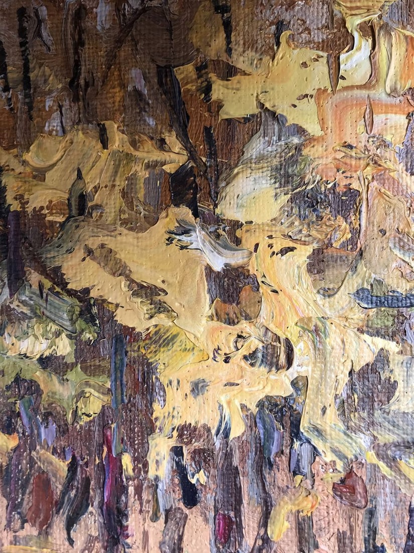 Oil painting Autumn forest Alexander Nikolaevich Cherednichenko - 7