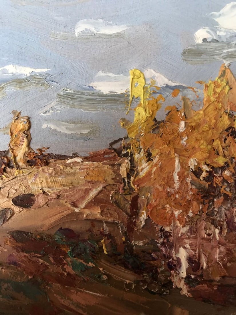 Oil painting Autumn days Alexander Nikolaevich Cherednichenko - 6