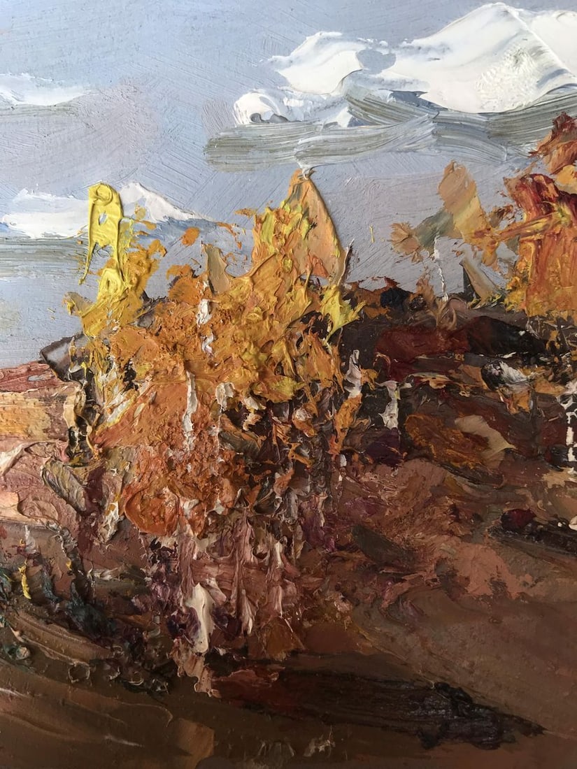 Oil painting Autumn days Alexander Nikolaevich Cherednichenko - 7