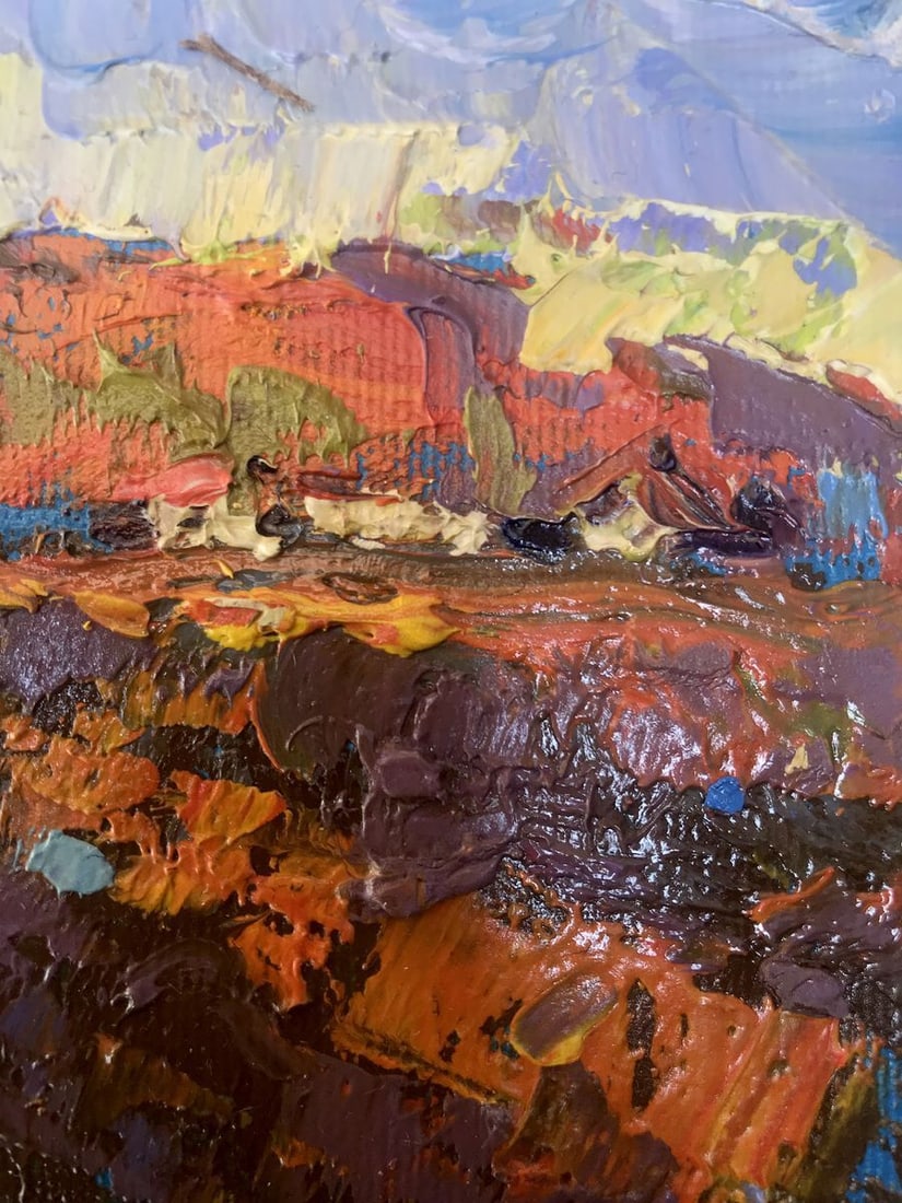 Oil painting Warm Autumn Kalenyuk Alex - 10
