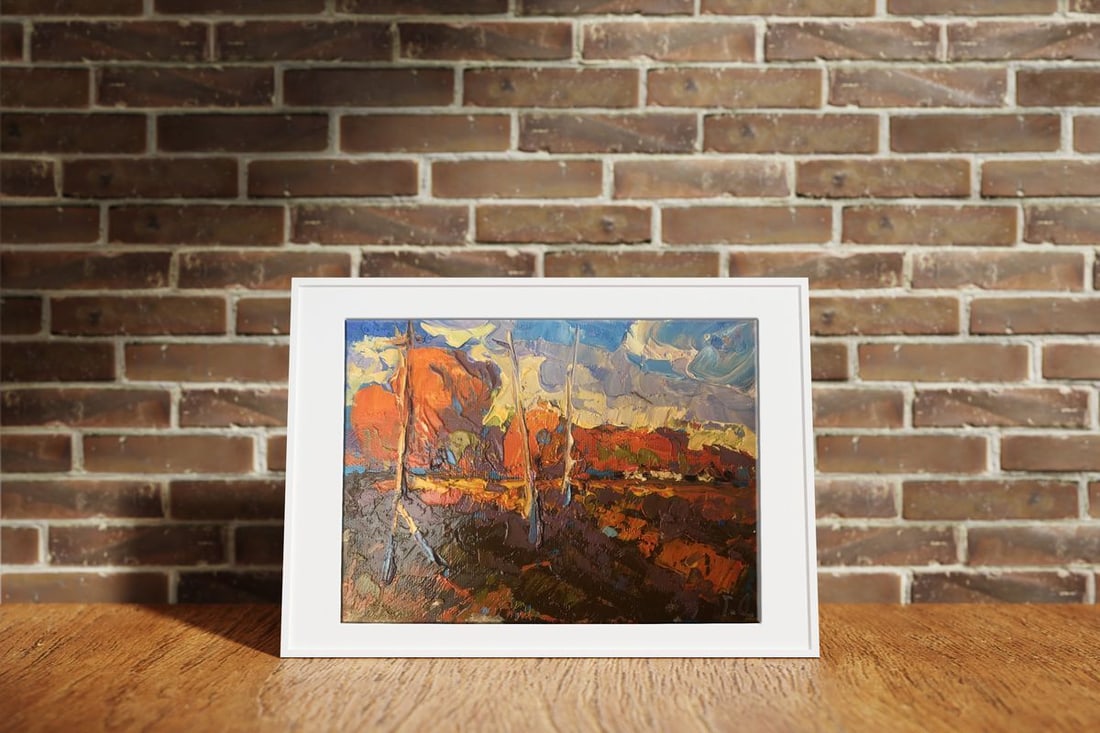 Oil painting Warm Autumn Kalenyuk Alex - 3