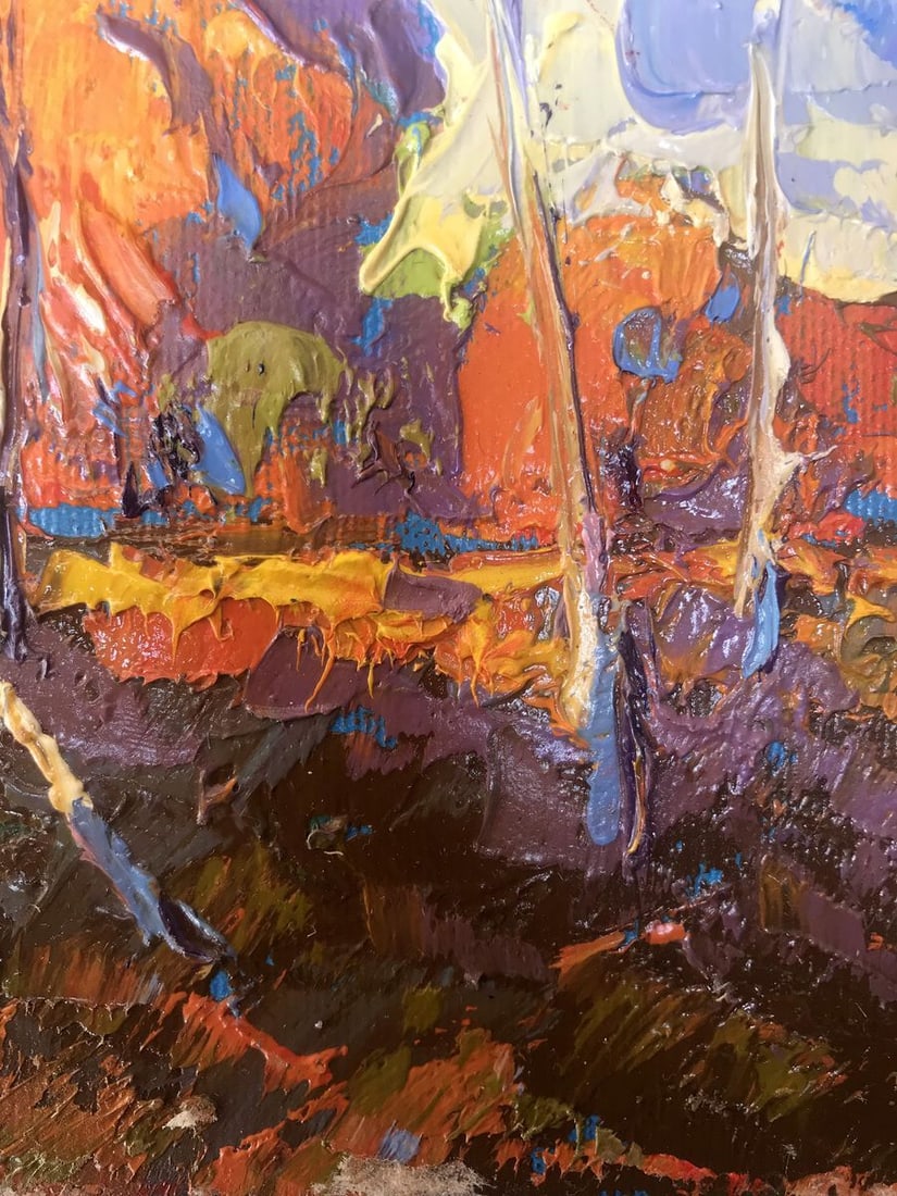 Oil painting Warm Autumn Kalenyuk Alex - 5