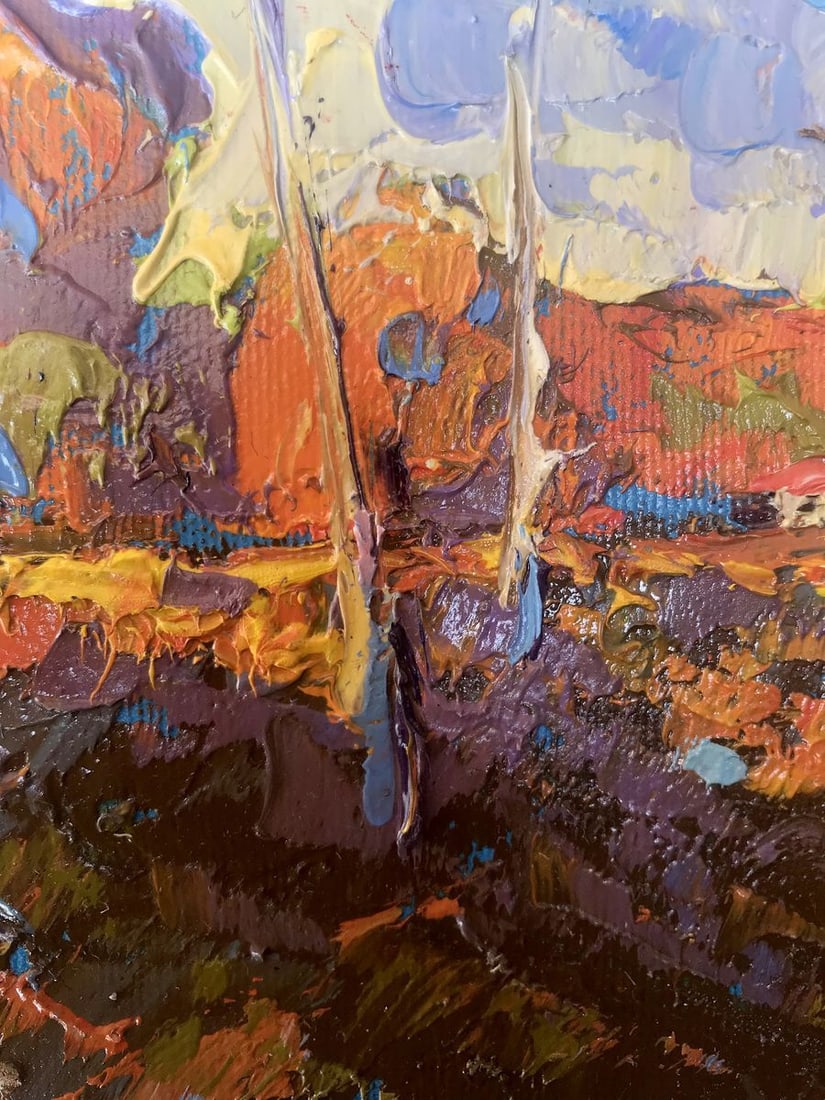 Oil painting Warm Autumn Kalenyuk Alex - 6