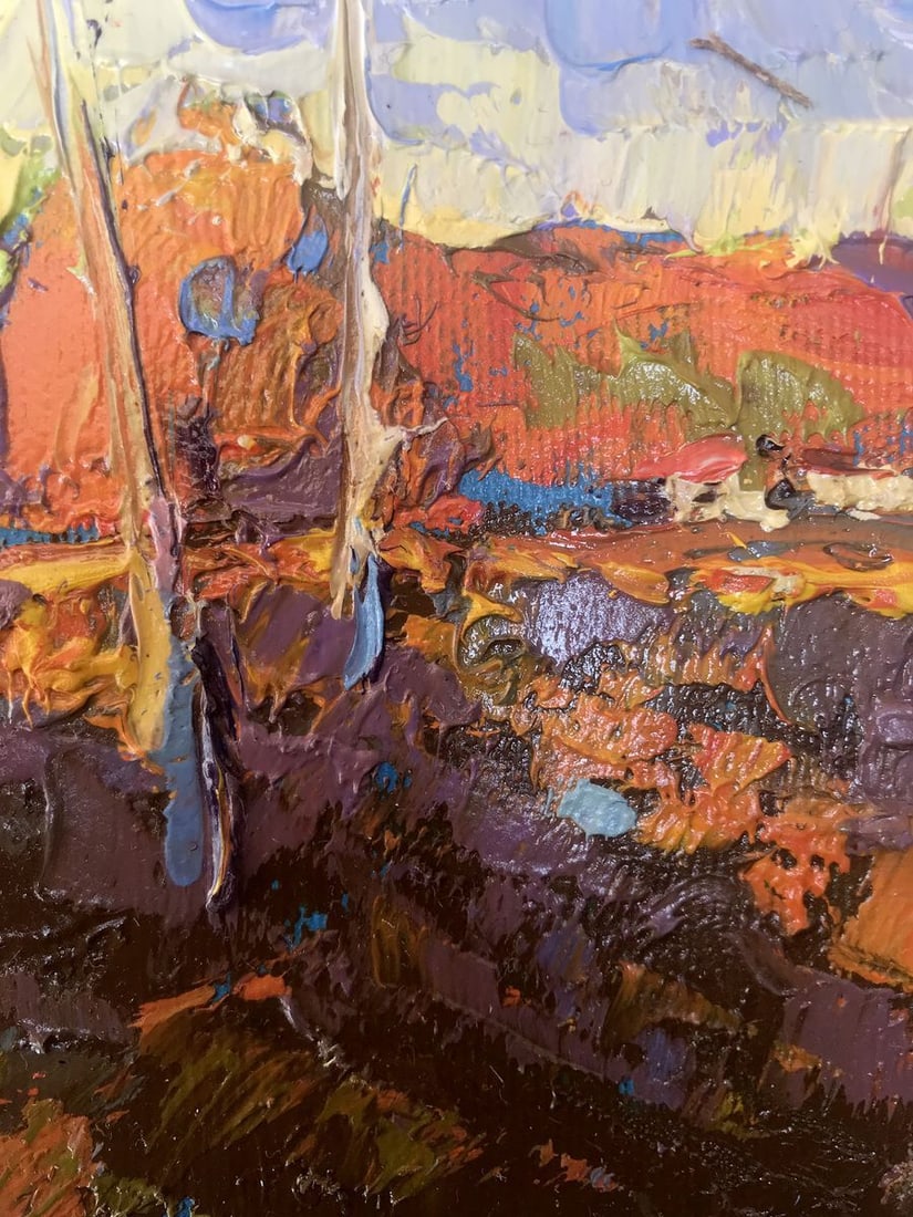 Oil painting Warm Autumn Kalenyuk Alex - 7
