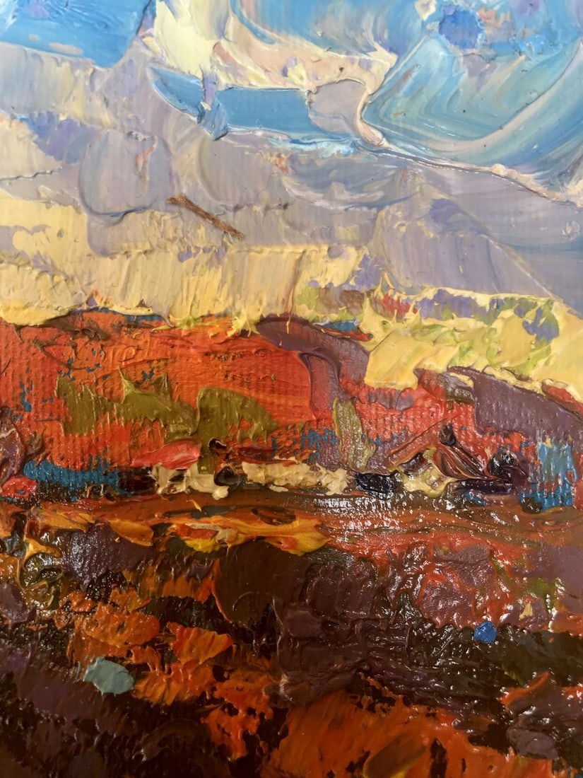 Oil painting Warm Autumn Kalenyuk Alex - 8
