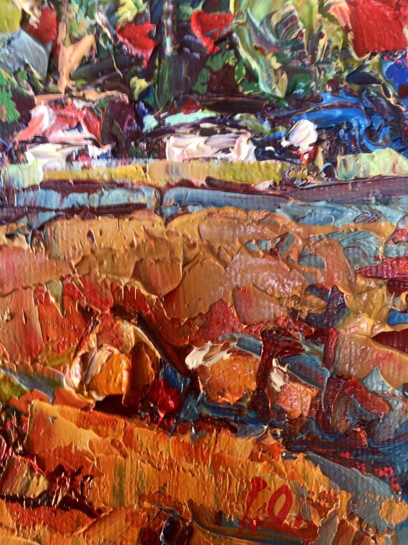 Oil painting Autumn Day Kalenyuk Alex - 11