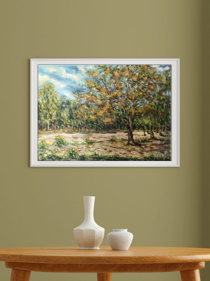 Oil painting Autumn recedes Shapoval Ivan Leontyevich - 3