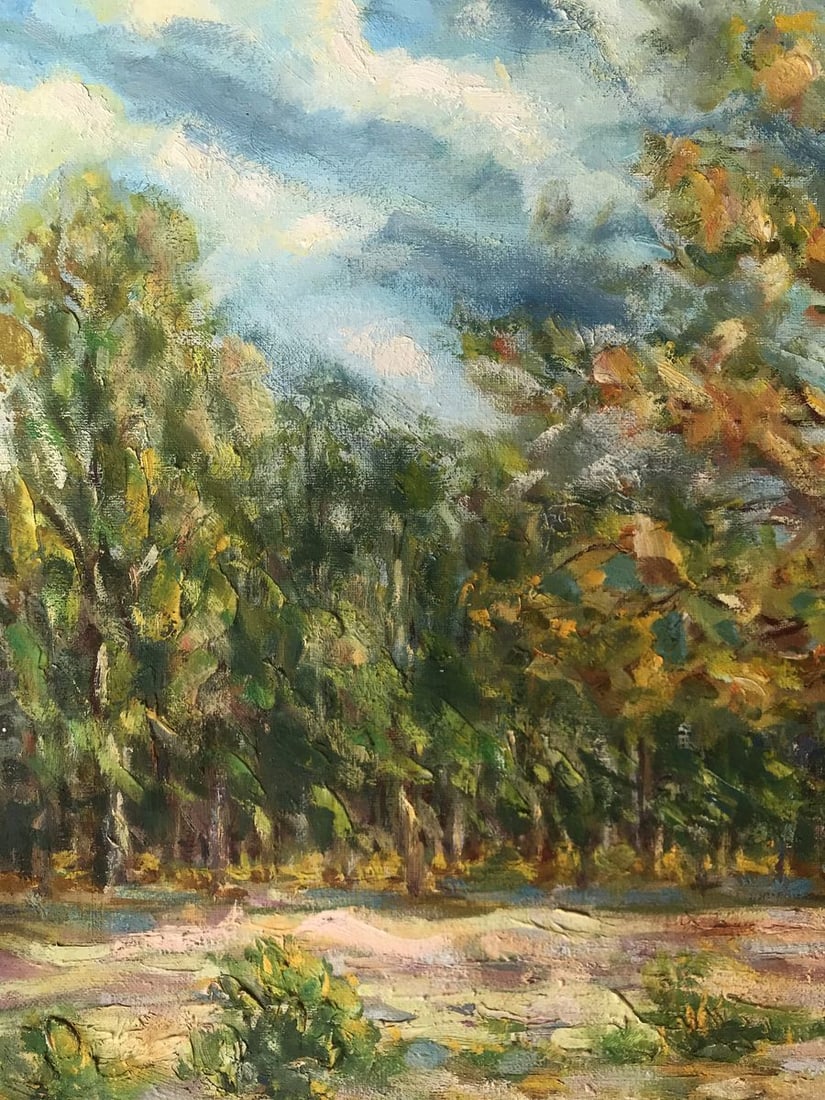 Oil painting Autumn recedes Shapoval Ivan Leontyevich - 4