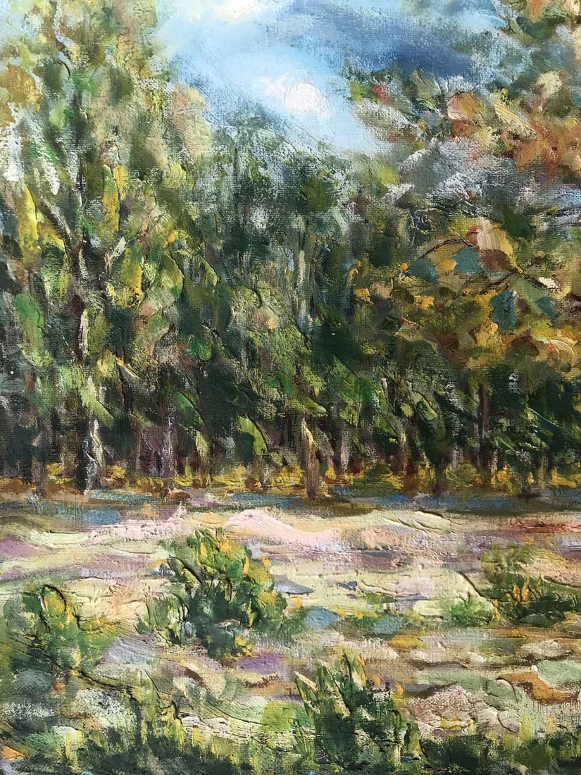 Oil painting Autumn recedes Shapoval Ivan Leontyevich - 5