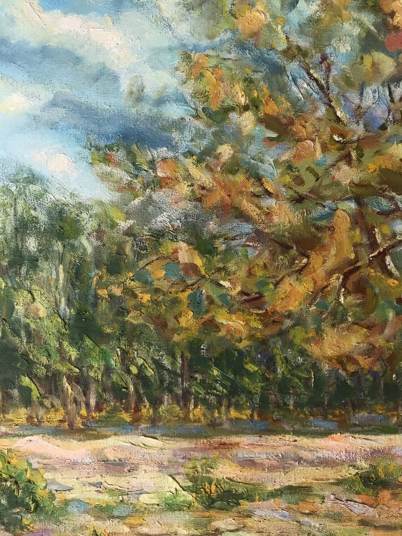 Oil painting Autumn recedes Shapoval Ivan Leontyevich - 6