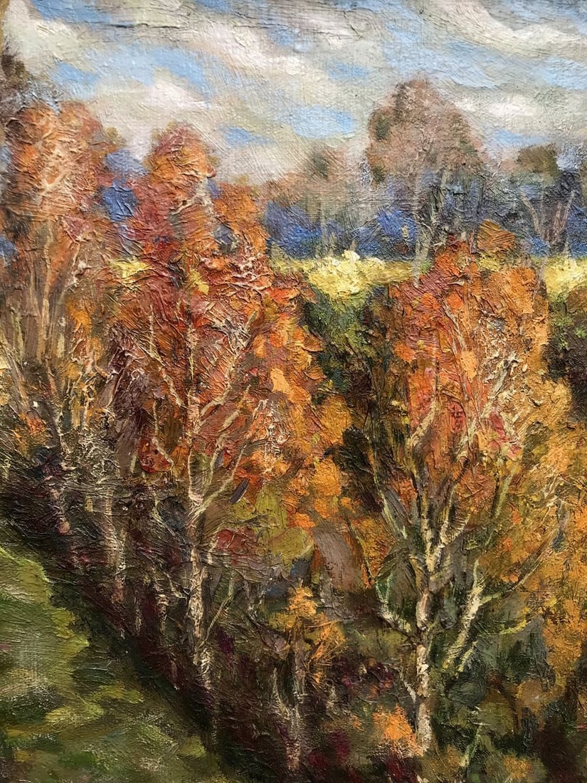 Oil painting Autumn in Sednev Shapoval Ivan Leontyevich - 10