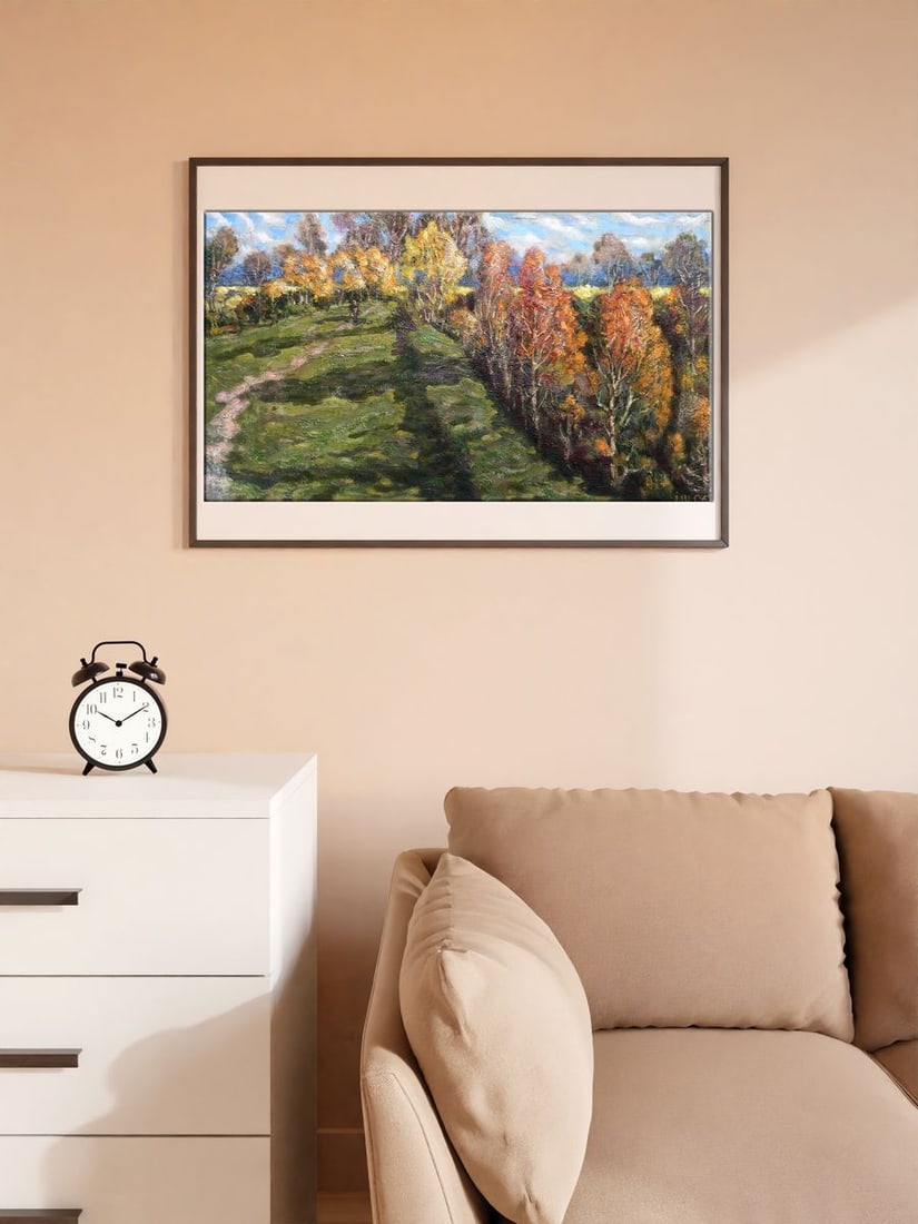 Oil painting Autumn in Sednev Shapoval Ivan Leontyevich - 2