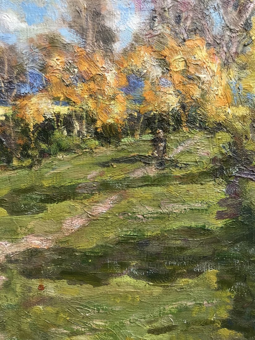 Oil painting Autumn in Sednev Shapoval Ivan Leontyevich - 4
