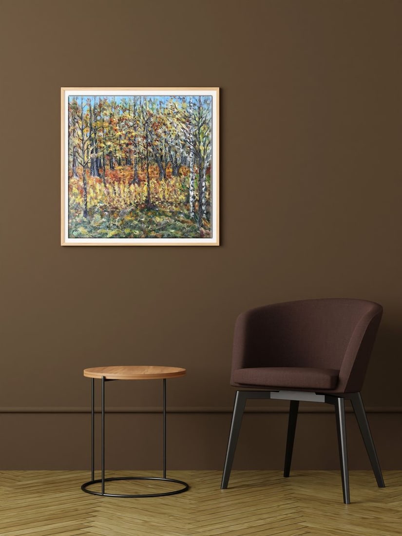 Oil painting Autumn motif Shapoval Ivan Leontyevich - 2