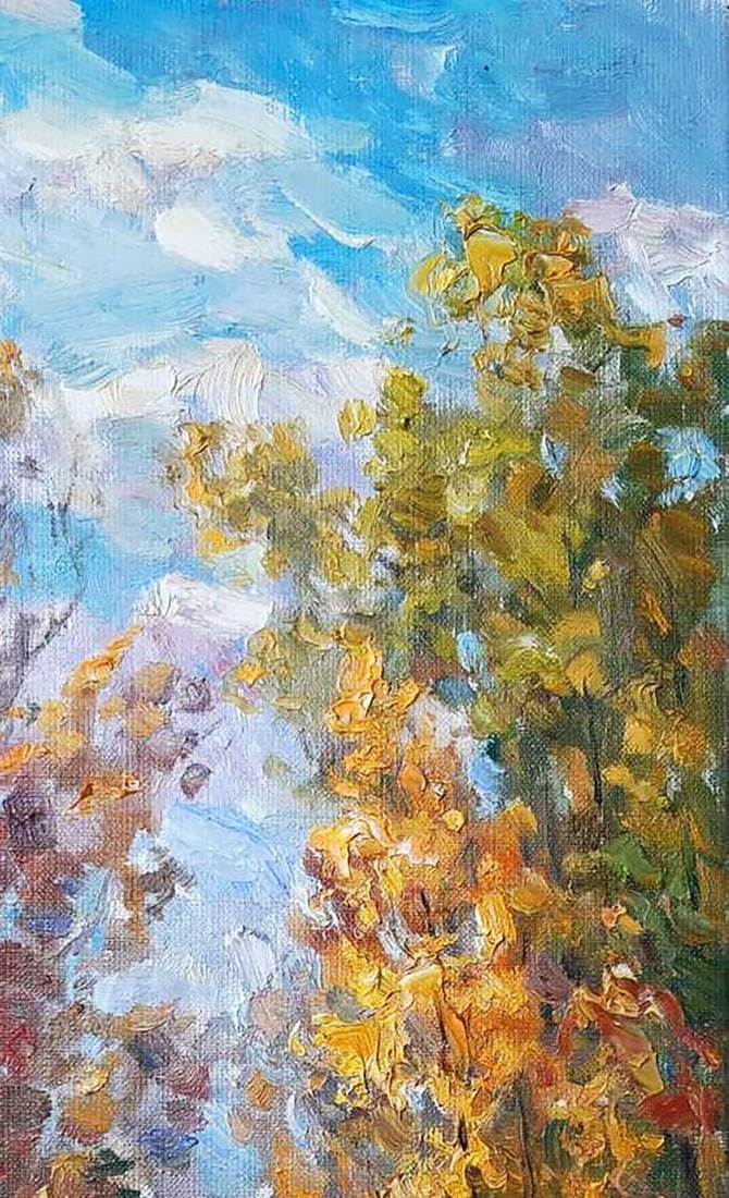 Oil painting Sunny day in the forest Kovalenko Ivan Mikhailovich - 3