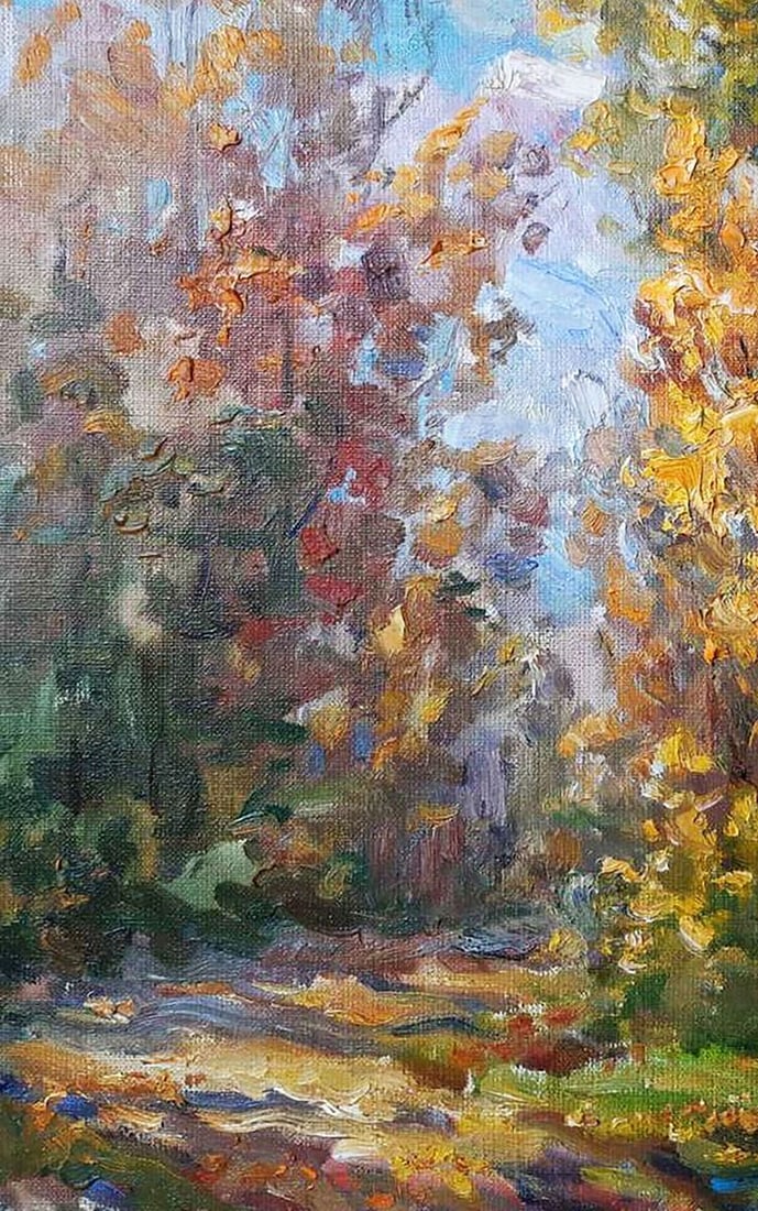 Oil painting Sunny day in the forest Kovalenko Ivan Mikhailovich - 4