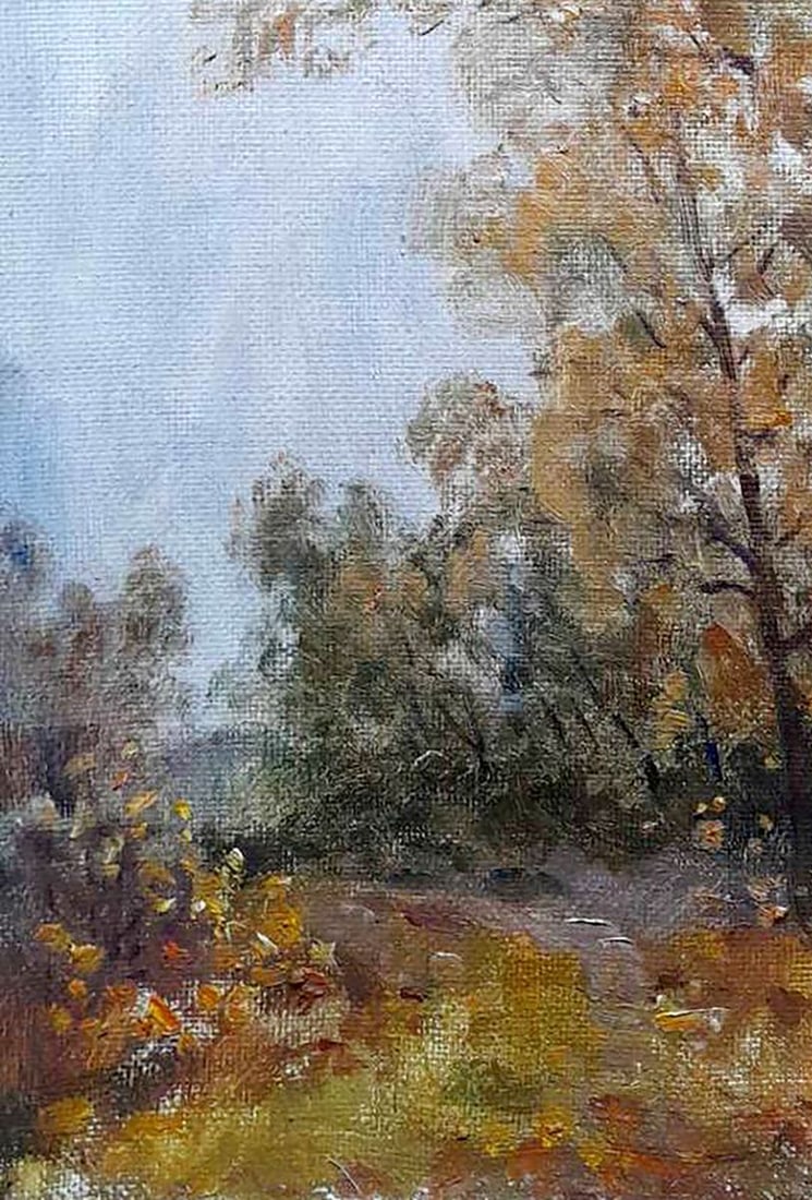 Oil painting Autumn in the forest Kovalenko Ivan Mikhailovich - 4