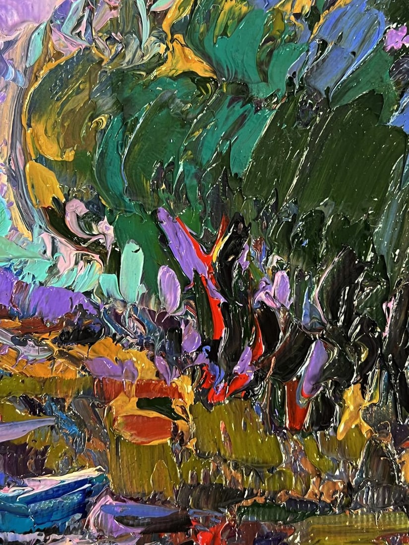 Oil painting Evening in Reflections Oksana Ivanyuk - 7