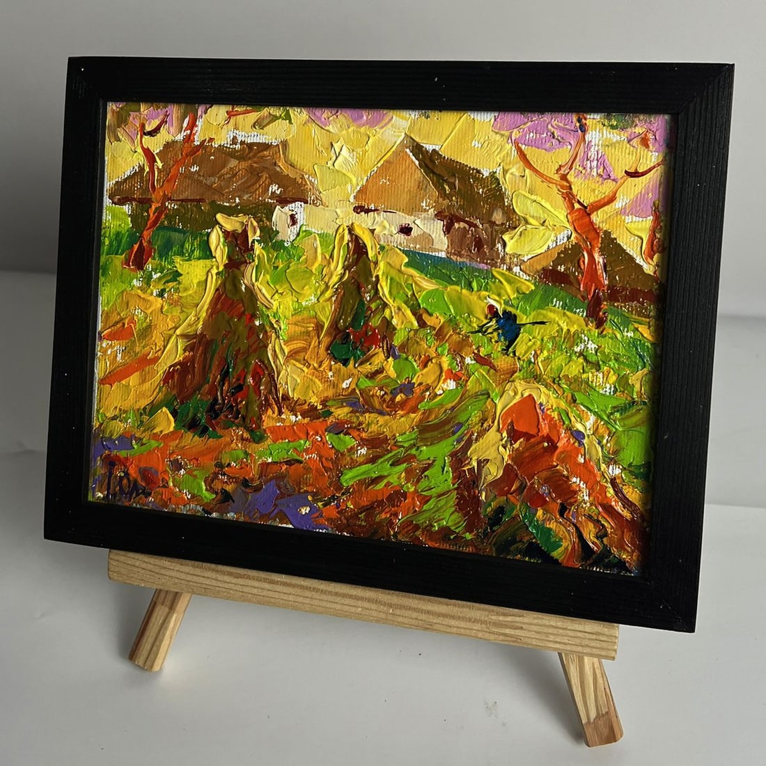 Oil painting The Sun is Setting Oleksiy Ivanyuk - 2