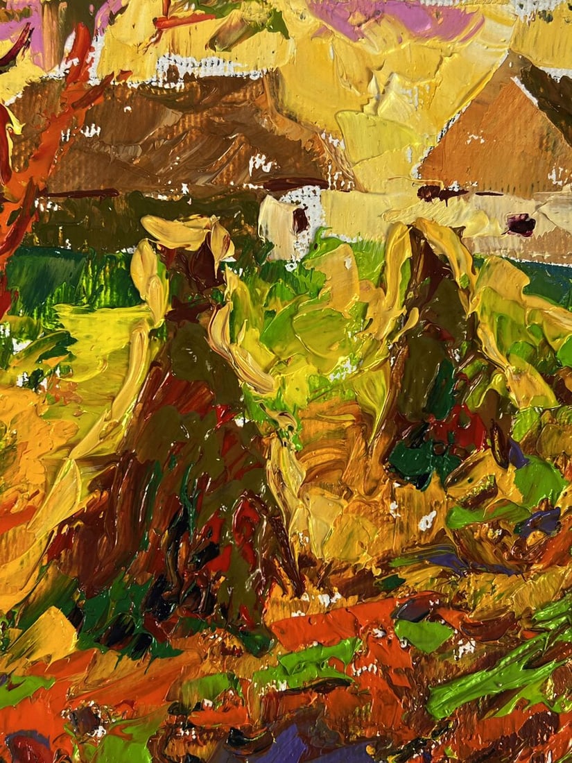 Oil painting The Sun is Setting Oleksiy Ivanyuk - 4