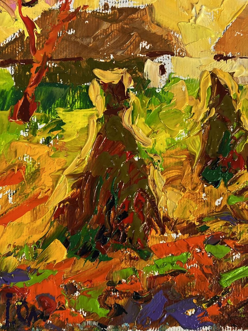 Oil painting The Sun is Setting Oleksiy Ivanyuk - 5