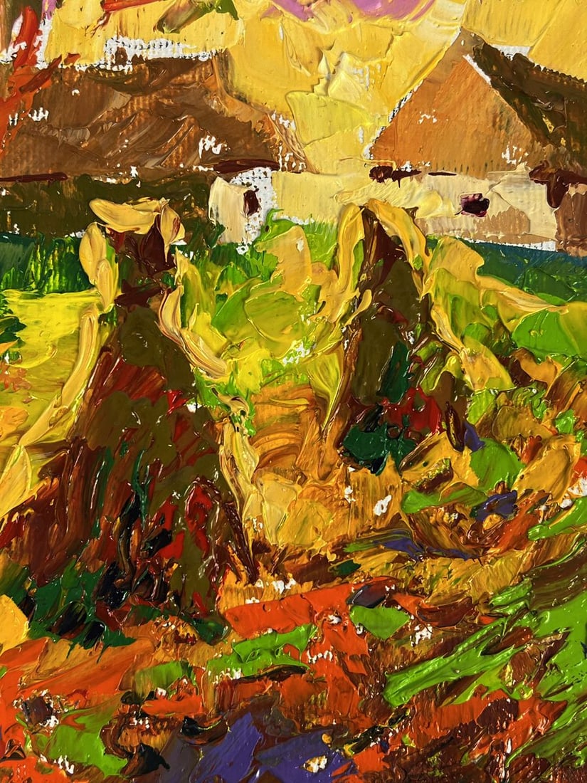 Oil painting The Sun is Setting Oleksiy Ivanyuk - 6