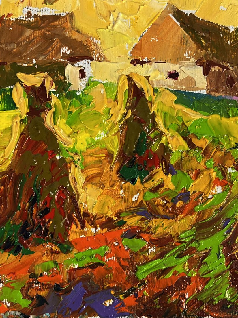 Oil painting The Sun is Setting Oleksiy Ivanyuk - 7