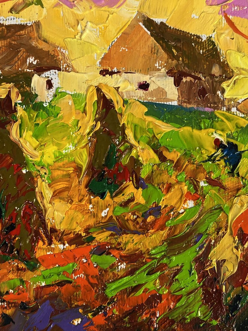 Oil painting The Sun is Setting Oleksiy Ivanyuk - 8