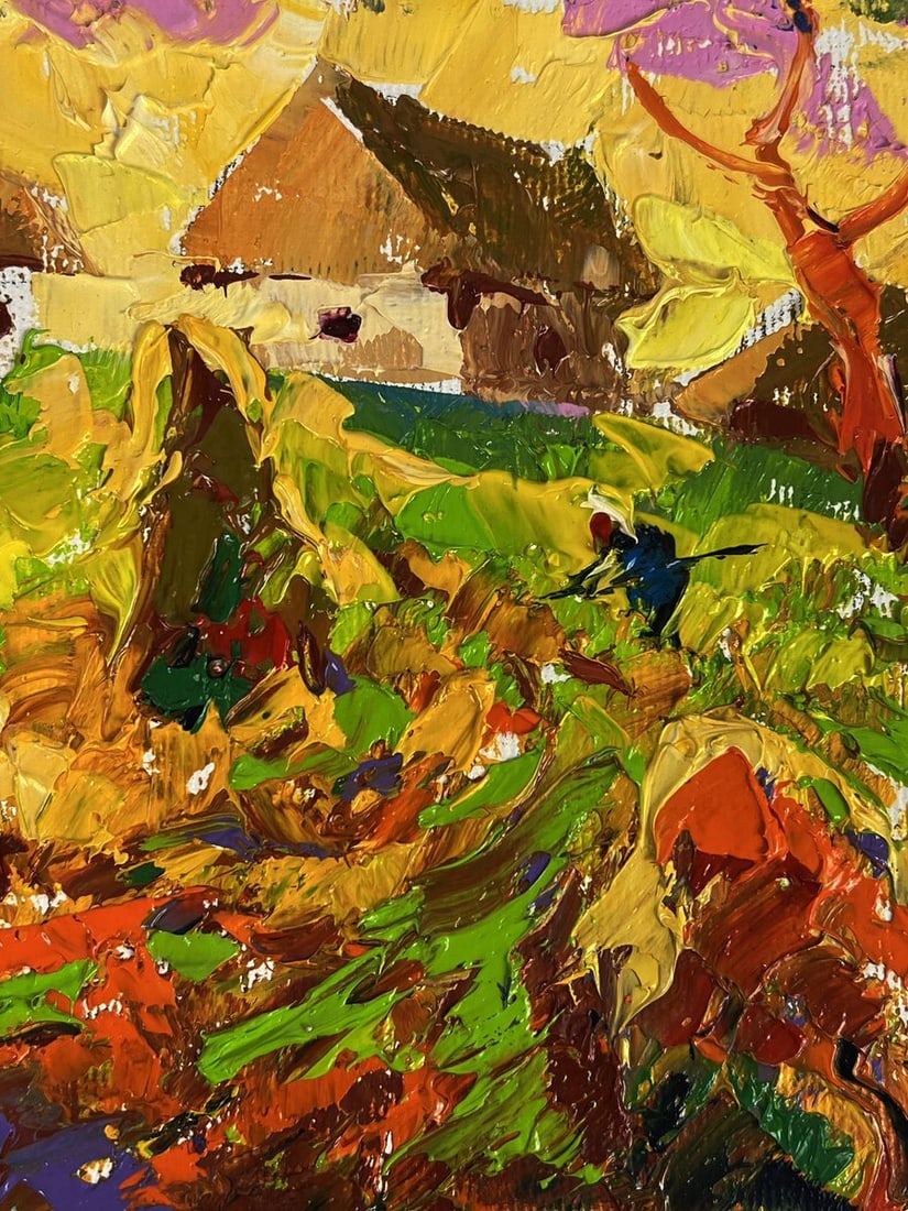 Oil painting The Sun is Setting Oleksiy Ivanyuk - 9