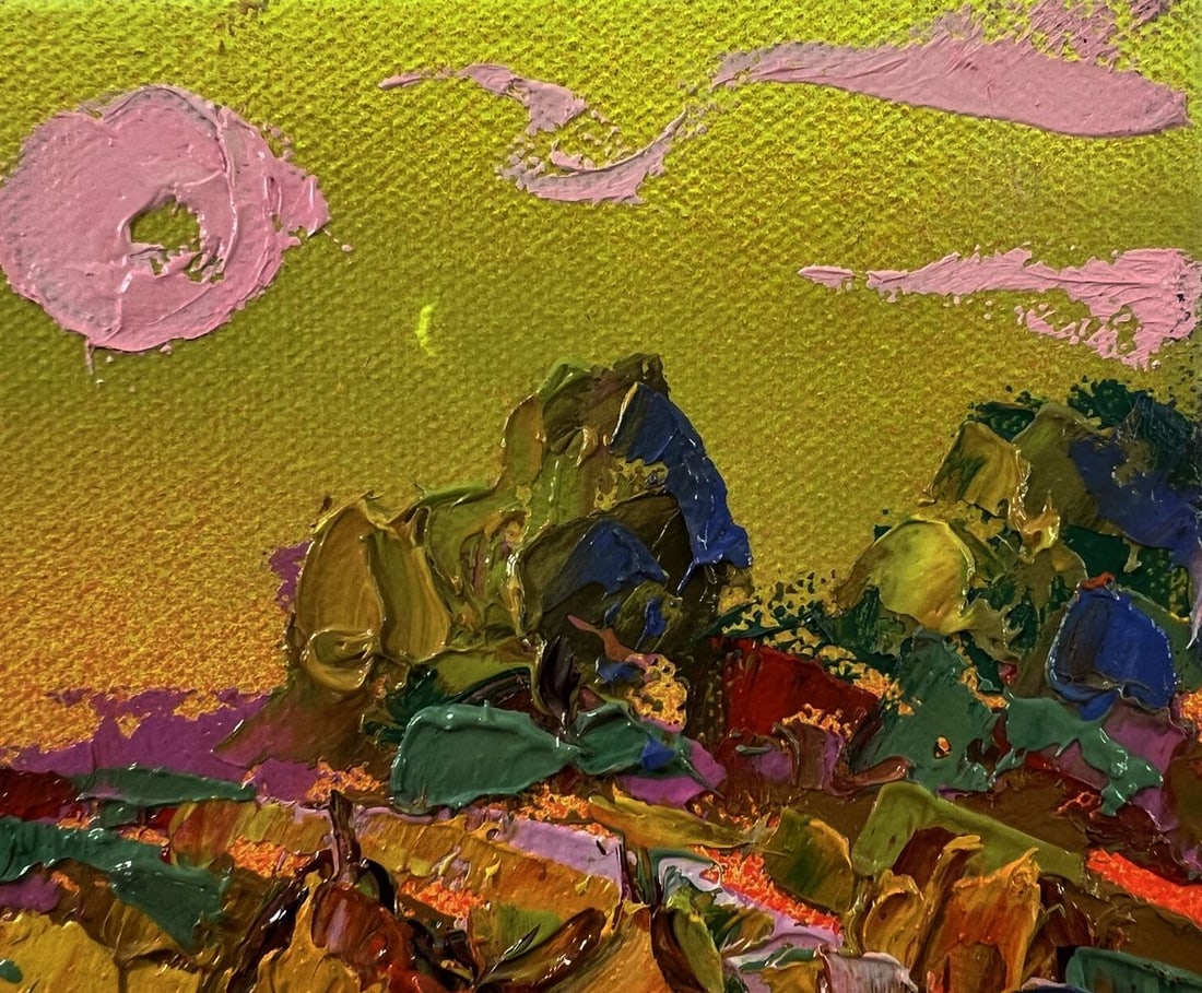 Oil painting The setting of the sun Oleksiy Ivanyuk - 4