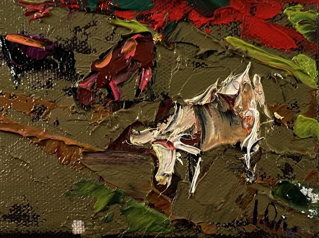 Oil painting Autumn evening Oleksiy Ivanyuk - 5