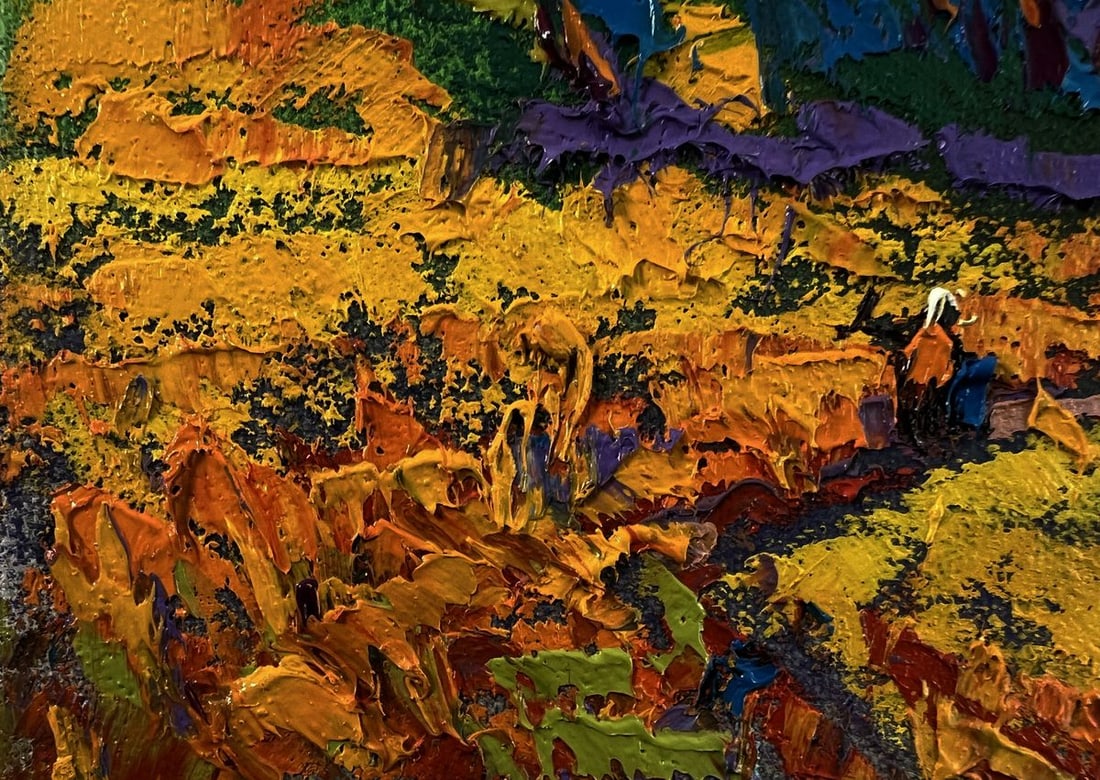 Oil painting Crimson sunset Oleksiy Ivanyuk - 6
