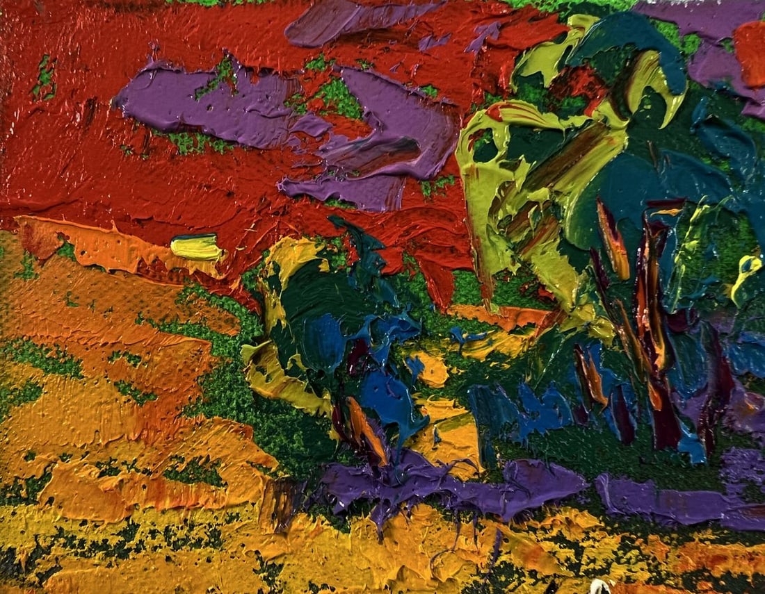 Oil painting Crimson sunset Oleksiy Ivanyuk - 7