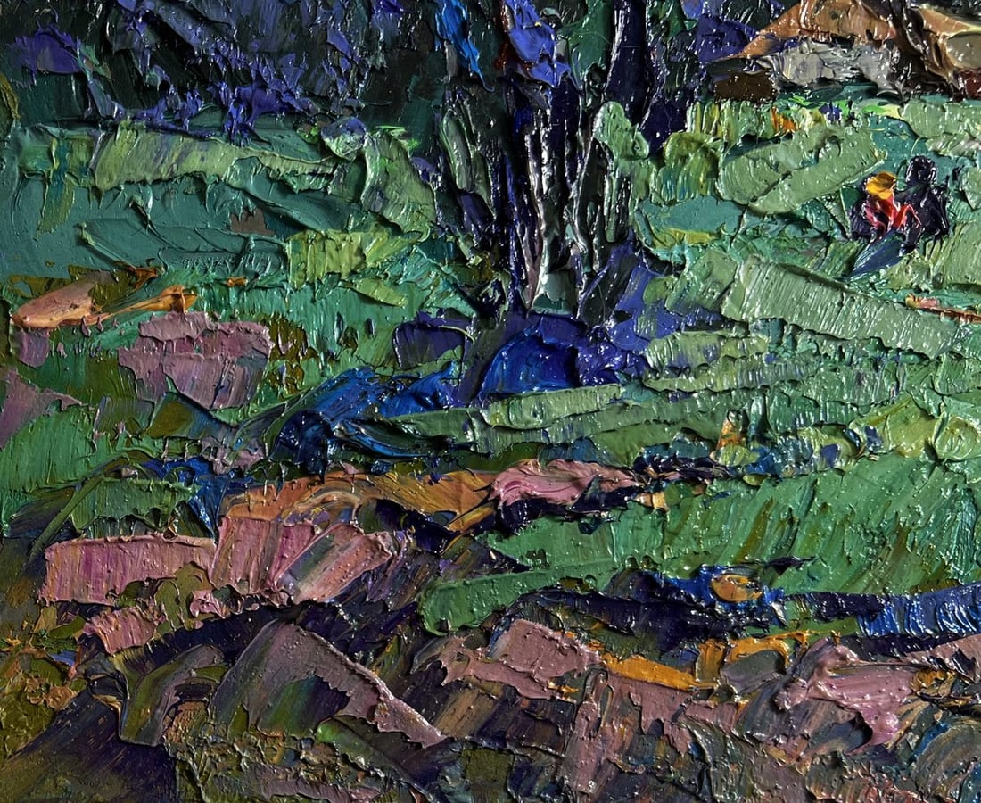 Oil painting Light from the moon Alex Kalenyuk - 5