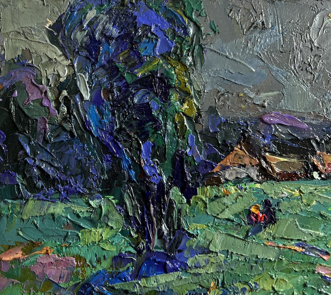 Oil painting Light from the moon Alex Kalenyuk - 6