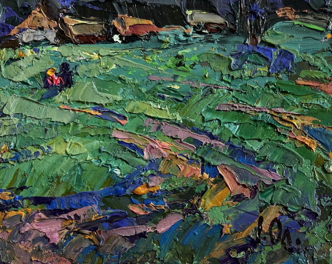 Oil painting Light from the moon Alex Kalenyuk - 7