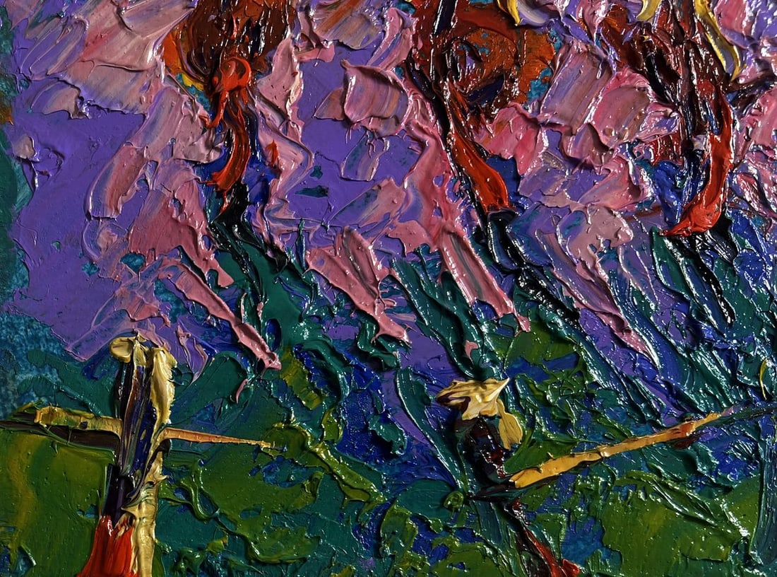 Oil painting Cool autumn evening Alex Kalenyuk - 5