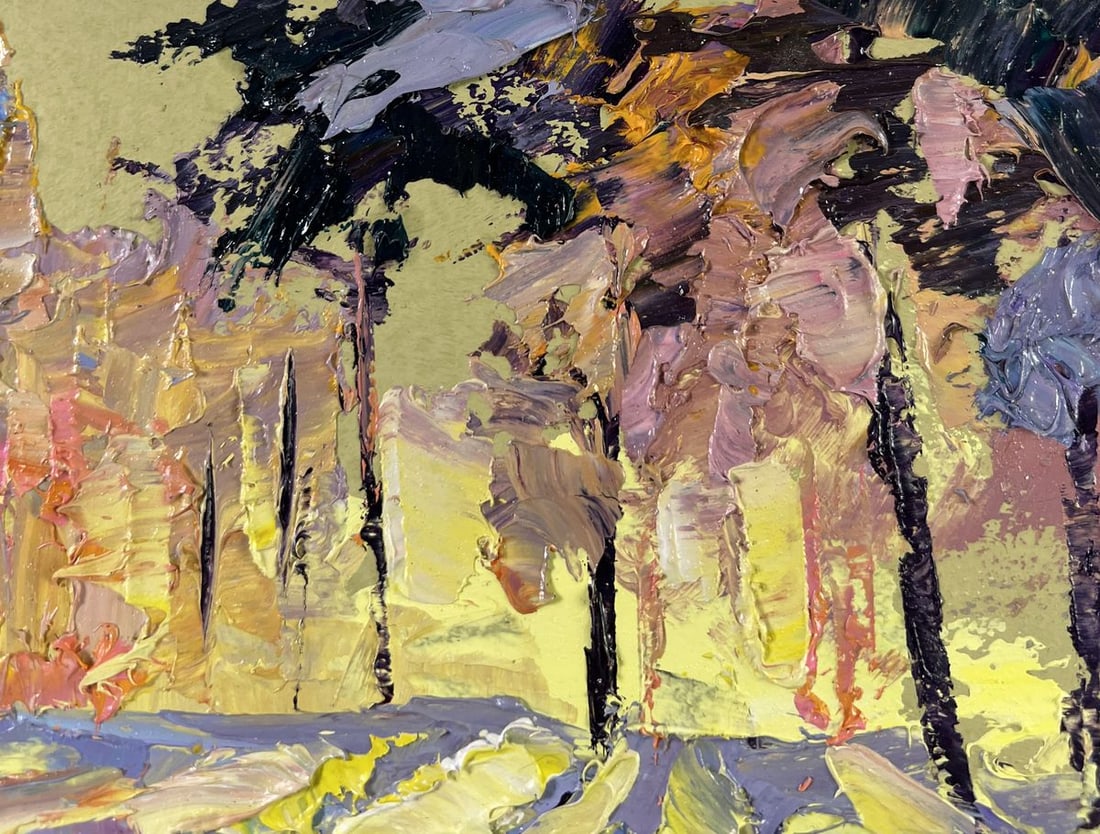 Oil painting The first rays of the sun in the east Boris Serdyuk - 5