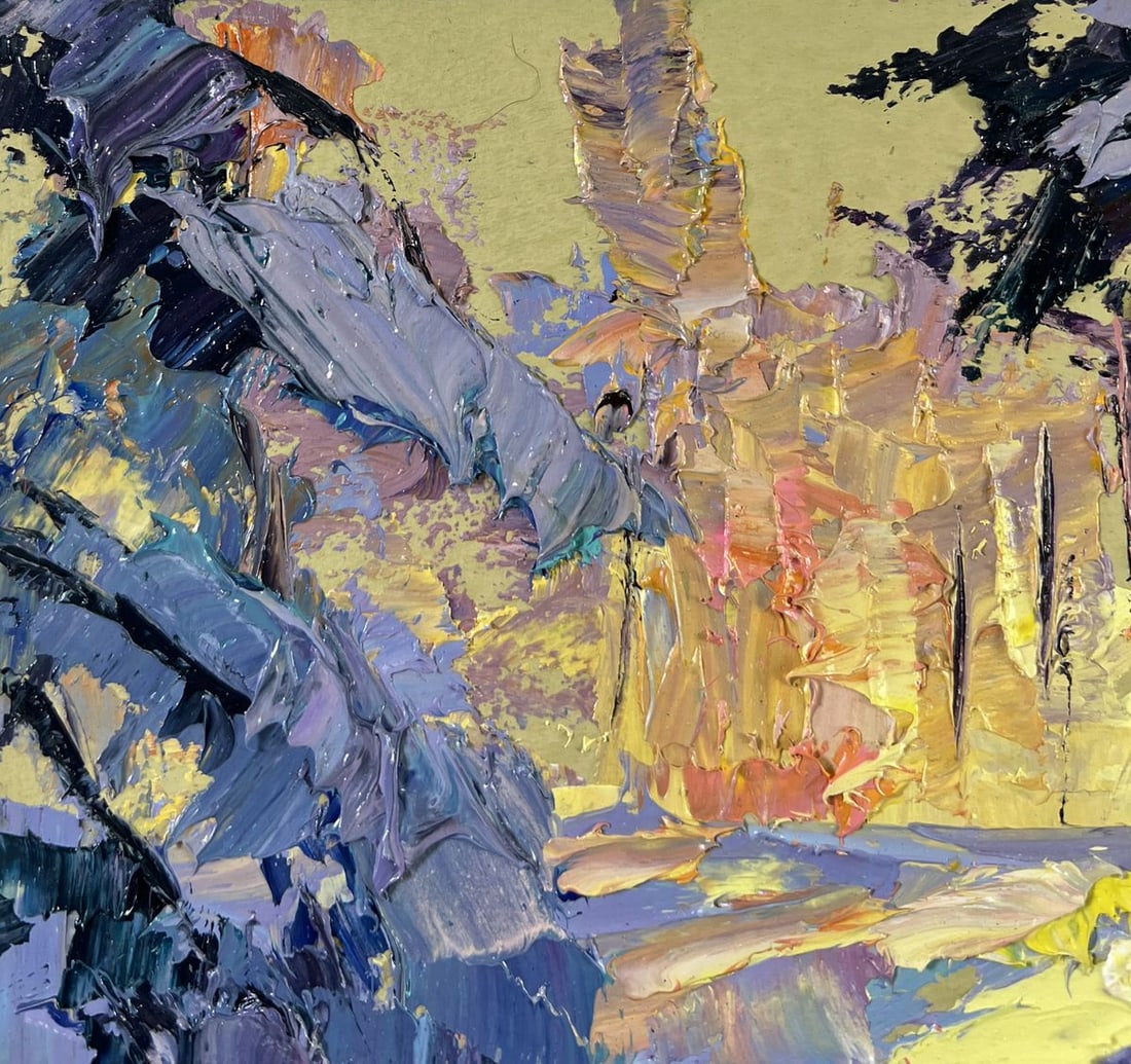 Oil painting The first rays of the sun in the east Boris Serdyuk - 6