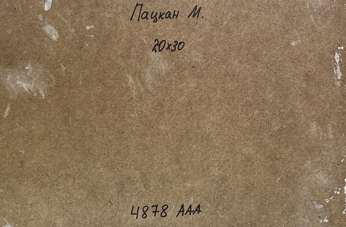 Acrylic painting Mountain path and sunset Mykhailo Patskan - 10